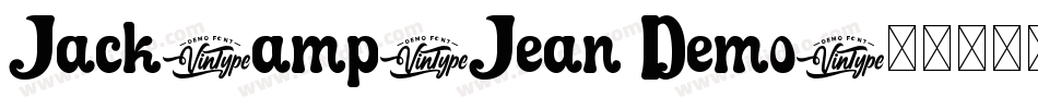 Jack&Jean Demo字体转换